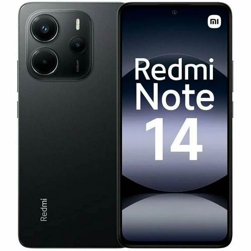 Телефон Xiaomi Redmi Note 14 128Gb Ram 8Gb 5G Midnight Black фото 