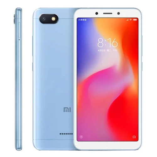 Телефон Xiaomi Redmi 6A 16Gb Ram 2Gb Blue фото 