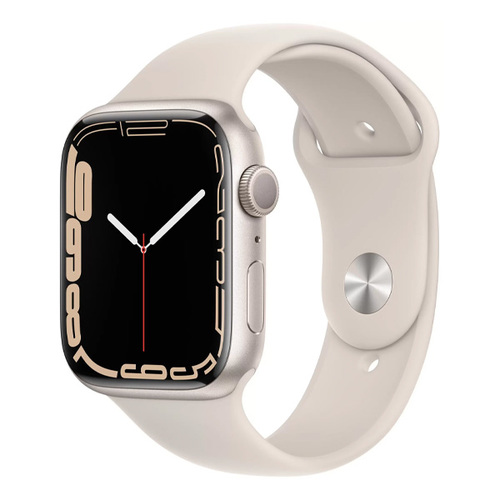 
                Умные часы Apple Watch Series 7 45mm Aluminum Case with Sport Band Starlight