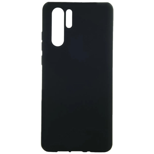 Накладка силиконовая BoraSCO Microfiber Case Honor 9X Lite Black фото 