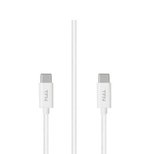 USB кабель TFN Type-C Type-C 2m White (TFN-CUSBCC2MTPWH) фото 